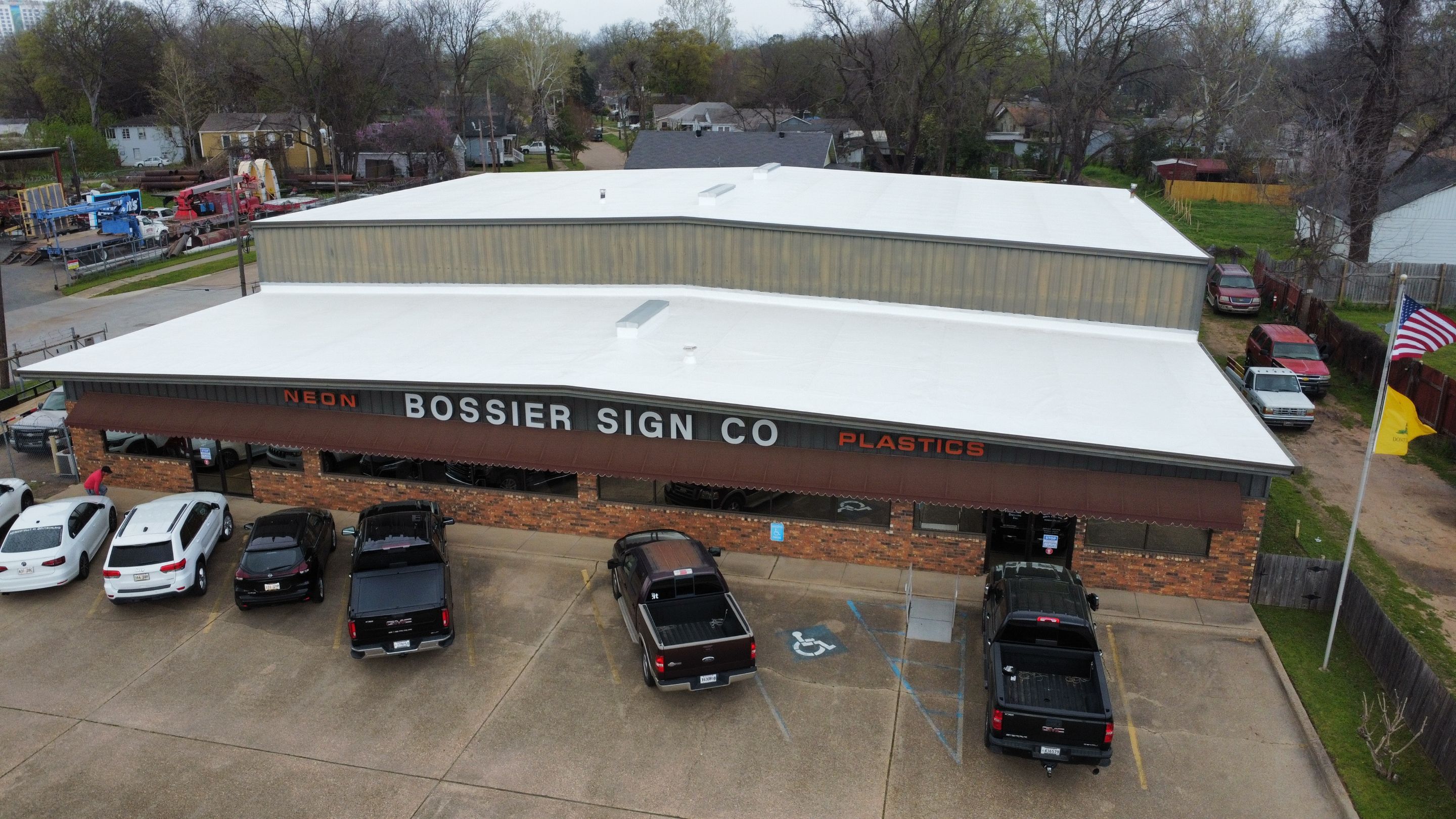 Commercial roofing in Mississippi